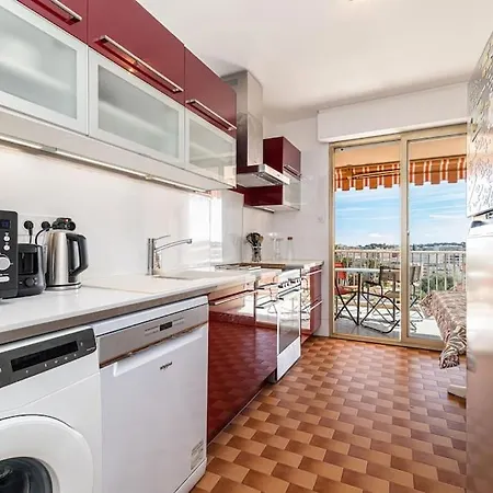 Elegant 2 Bed Apt With Pool In Juan Les Pins Antibes Exterior photo
