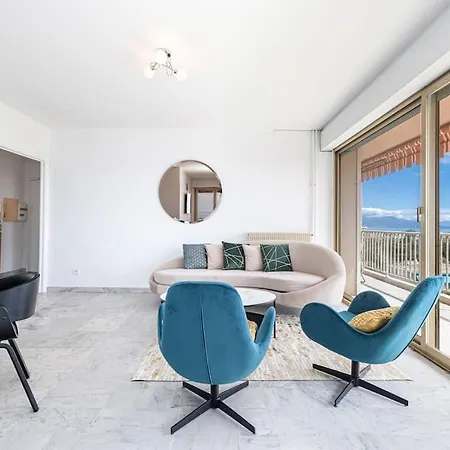 Elegant 2 Bed Apt With Pool In Juan Les Pins Antibes Exterior photo