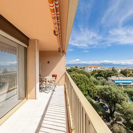 Elegant 2 Bed Apt With Pool In Juan Les Pins Antibes Exterior photo