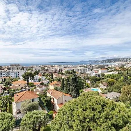Elegant 2 Bed Apt With Pool In Juan Les Pins Antibes Exterior photo